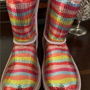 Beautiful Colorful Sequin UGG  Boots
